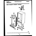 Universal/Multiflex (Frigidaire) MFU12M2AW0 cabinet parts diagram