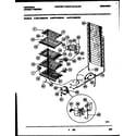 Universal/Multiflex (Frigidaire) MFU12M2AW0 system and electrical parts diagram