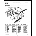 Frigidaire REG78WL4 control panel diagram