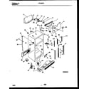 Frigidaire FRT22QRAD3 cabinet parts diagram