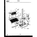 Frigidaire FRT26WRAB0 system and automatic defrost parts diagram