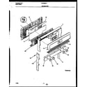 Frigidaire FGF353CASA backguard diagram