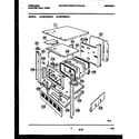 Frigidaire FEB702CBSA body parts diagram