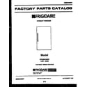 Frigidaire FFU20F6AW3 null diagram