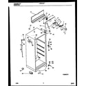 Frigidaire FPDA18TPW2 cabinet parts diagram