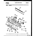 Frigidaire WCISCLL2 console and control parts diagram
