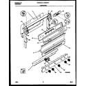White-Westinghouse CP303VP2W4 backguard diagram