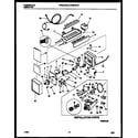 Frigidaire FPGS19TIAL0 ice maker and installation parts diagram