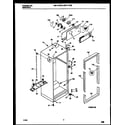 Universal/Multiflex (Frigidaire) MRT11CRAW0 cabinet parts diagram