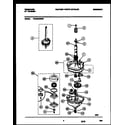 Frigidaire FWX645DBD0 transmission parts diagram