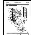 Universal/Multiflex (Frigidaire) MFU21M3BW1 system and electrical parts diagram