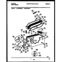 Universal/Multiflex (Frigidaire) MFC20M4BW0 chest freezer parts diagram