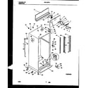 Frigidaire FRT19PRAW0 cabinet parts diagram