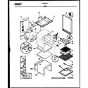 Tappan CE305WP2W1 body parts diagram