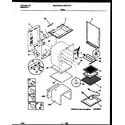 Universal/Multiflex (Frigidaire) MEF300PBWA body parts diagram