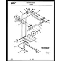 Universal/Multiflex (Frigidaire) MGF322BBDA burner, manifold and gas control diagram