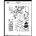 Frigidaire FGF363BABA body parts diagram