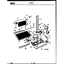 Frigidaire FRT24XHAY1 system and automatic defrost parts diagram
