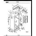 Frigidaire FRT19PRBD1 cabinet parts diagram
