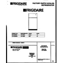 Frigidaire FRT15NRBD0 cover diagram