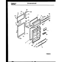 Universal/Multiflex (Frigidaire) MRT18JRBW0 door parts diagram