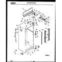 Universal/Multiflex (Frigidaire) MRT18JRBW0 cabinet parts diagram