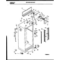 Universal/Multiflex (Frigidaire) MRT18JRBW0 cabinet parts diagram