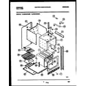 Frigidaire FEB755BBBB body parts diagram
