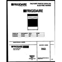Frigidaire FEF350SADB cover diagram