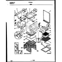 Frigidaire FEF350SADB body parts diagram