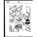 Frigidaire FEF350SADB body parts diagram