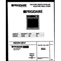 Frigidaire FEB500BABD cover diagram