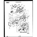 Universal/Multiflex (Frigidaire) MRT19TNBY0 ice maker and installation parts diagram