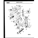 Universal/Multiflex (Frigidaire) MRS22WHBD0 cabinet parts diagram