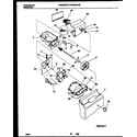 Universal/Multiflex (Frigidaire) MRS22WHBD0 ice dispenser diagram