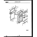 Universal/Multiflex (Frigidaire) MRT13CRBD1 door parts diagram