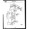 Universal/Multiflex (Frigidaire) MRT13CRBD1 cabinet parts diagram