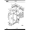Universal/Multiflex (Frigidaire) MRT21TNBY1 cabinet parts diagram
