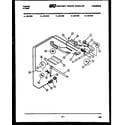 Frigidaire 32-1002-23-09 burner, manifold and gas control diagram