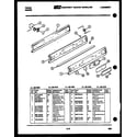 Frigidaire 32-1002-57-07 control panel diagram