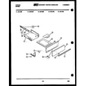 Frigidaire 32-1002-32-10 broiler drawer parts diagram