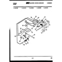 Frigidaire 32-1012-45-11 burner, manifold and gas control diagram