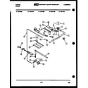 Frigidaire 32-1012-45-11 burner, manifold and gas control diagram