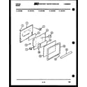 Frigidaire 32-1022-00-07 door parts diagram