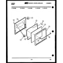 Frigidaire 32-1042-45-05 door parts diagram