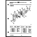 Tappan 30-2228-00-03 cooktop parts diagram
