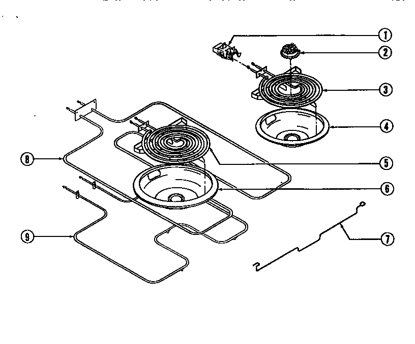 Tappan 37-1272-23-03 broiler parts diagram