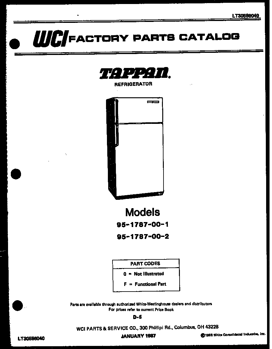 Tappan 47-2707-23-01 null diagram