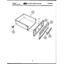 Tappan 31-2237-23-01 drawer parts diagram