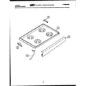 Tappan 31-6237-66-01 cooktop parts diagram